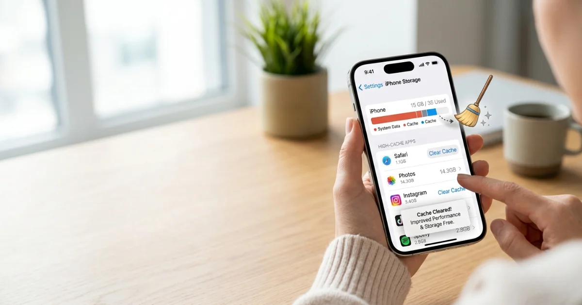 How to Clear Cache on iPhone – Quick and Easy Cleanup Guide