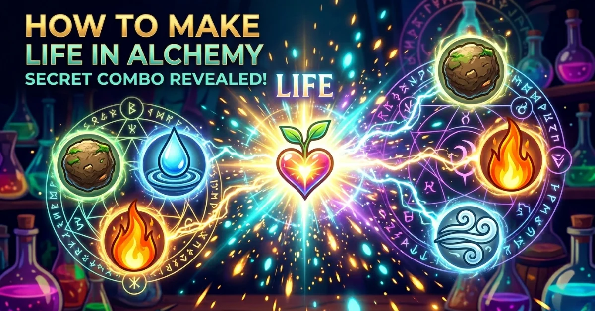 How to Make Life in Little Alchemy – Secret Combo Revealed