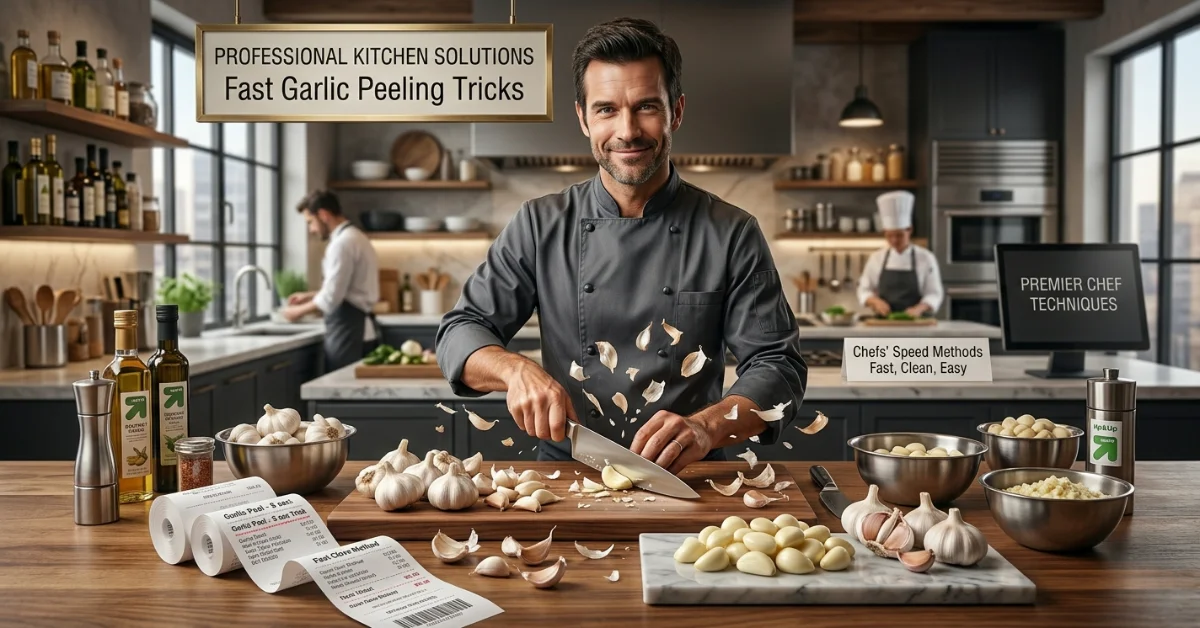 How to Peel Garlic Quickly – Chef Tricks That Actually Work