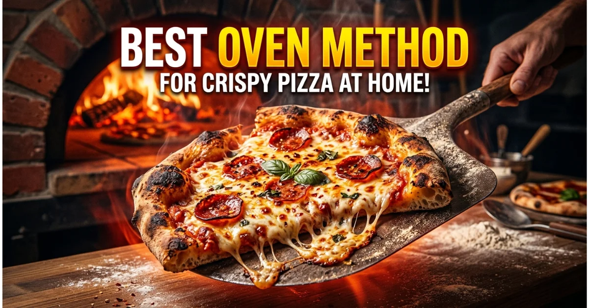 How to Reheat Pizza in the Oven (Crispy Like Fresh!)