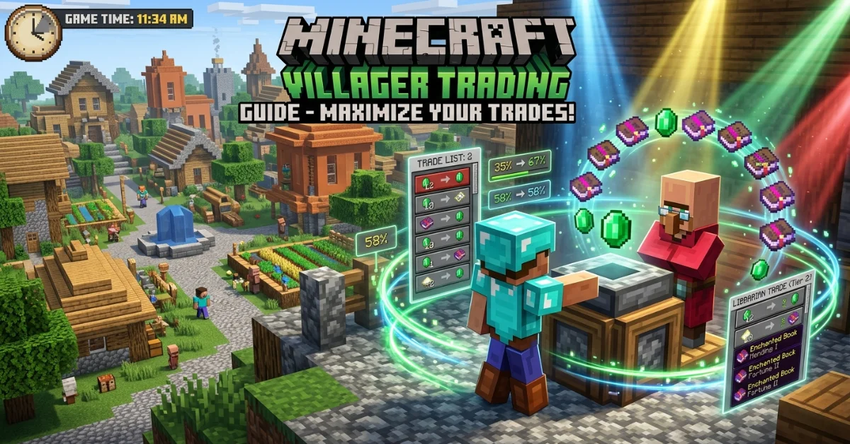 How to Get Villagers to Restock – Easy Fix That Works